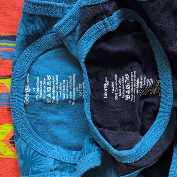 mixed brands 4 piece cotton summer beach bundle lot 18-24 months baby boy - Picture 3 of 10